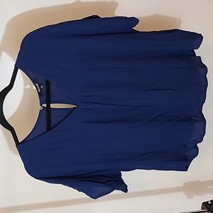 Madewell Blue Blouse